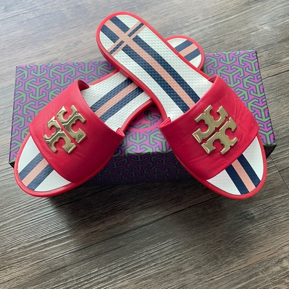 Tory Burch Shoes - Tory Burch Everly Slide Sandal